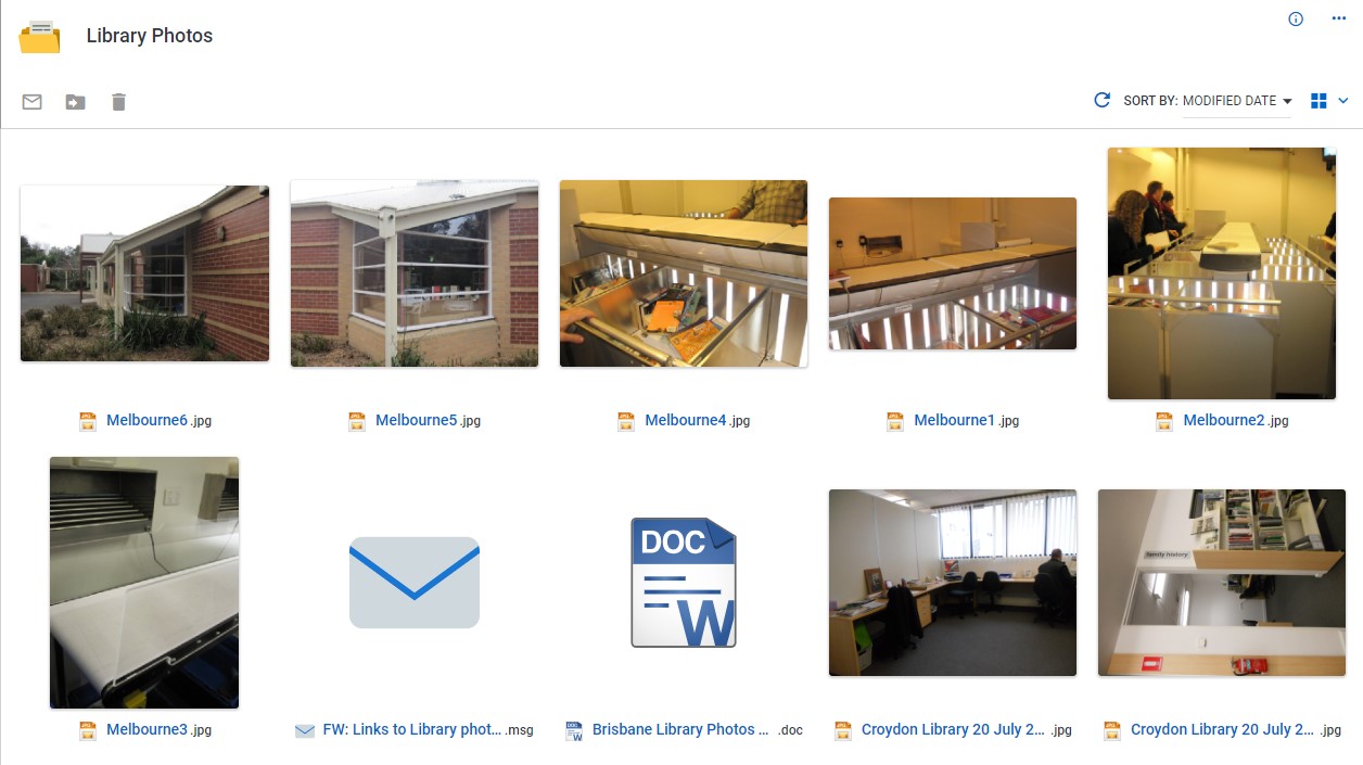 screenshot of objective browser