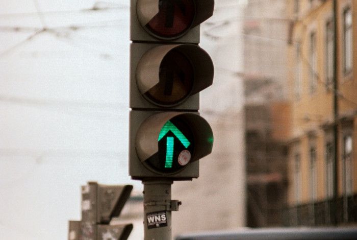 Green traffic light