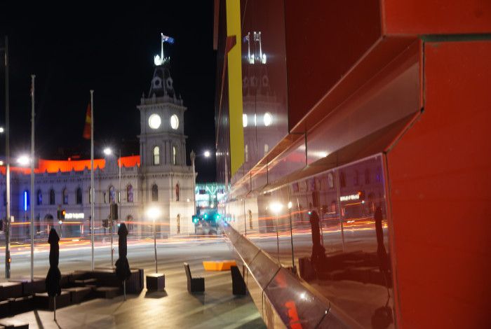 Looking to Drum at night