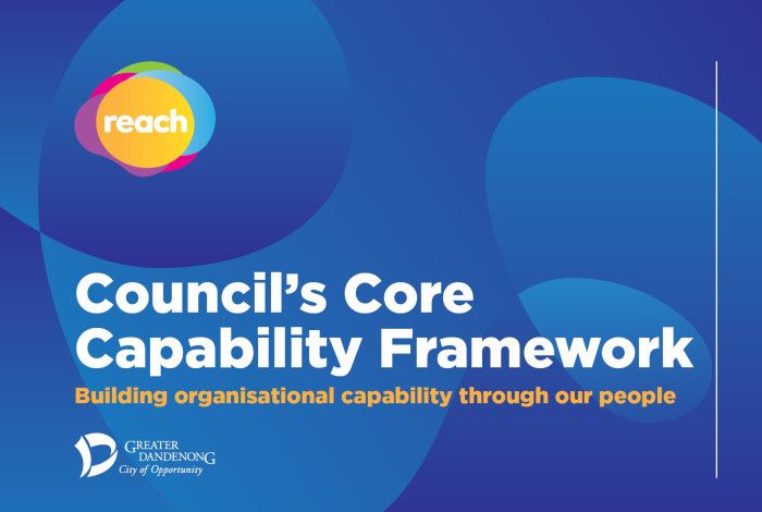 Document cover Counci's Core Capability Framework