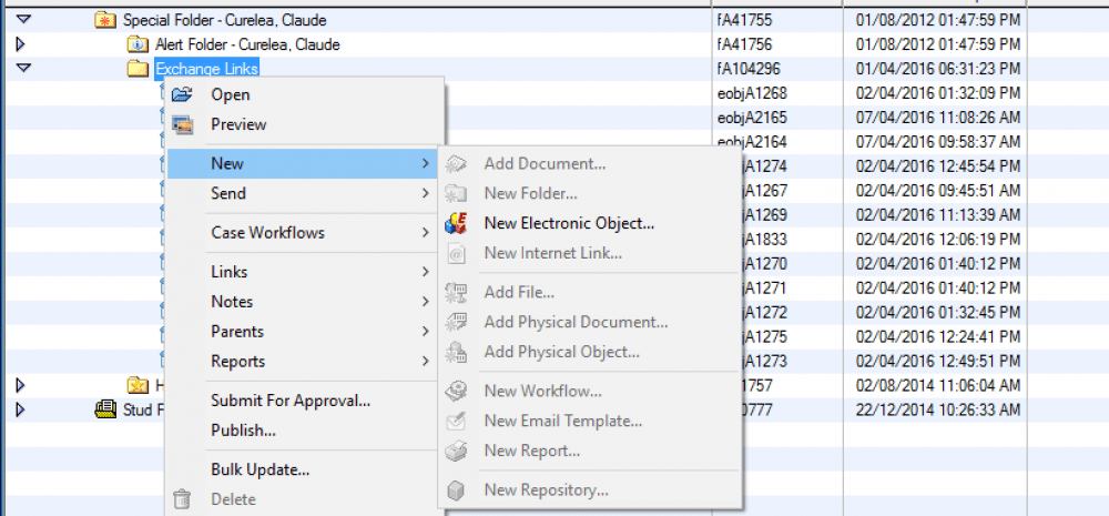 Objective screen shot