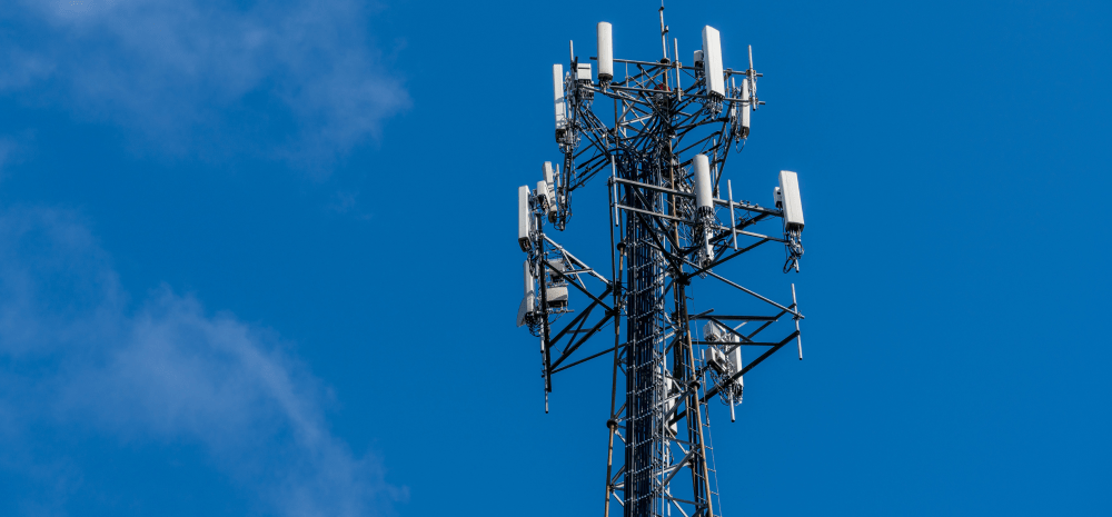 a mobile phone tower