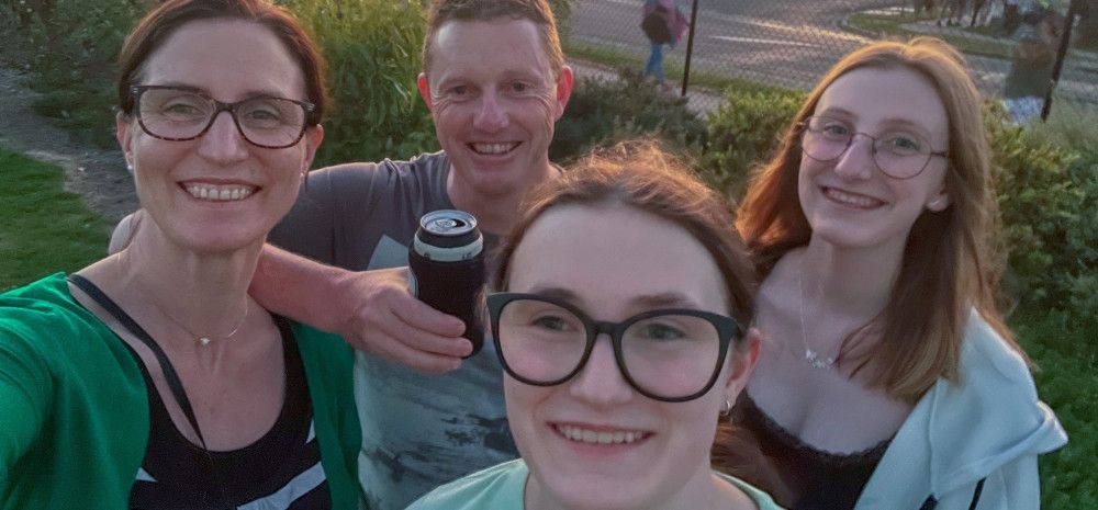 kathryn and her family 