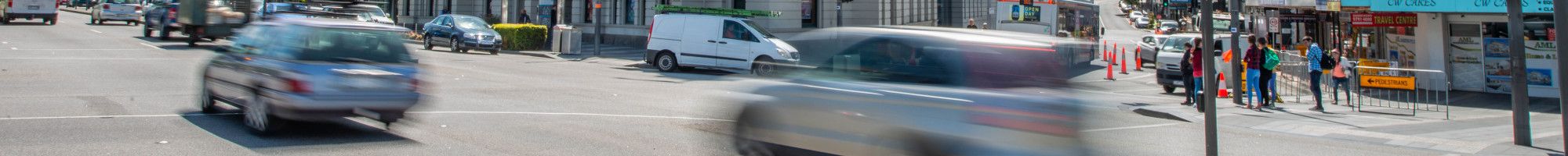 Cars on Lonsdale Street