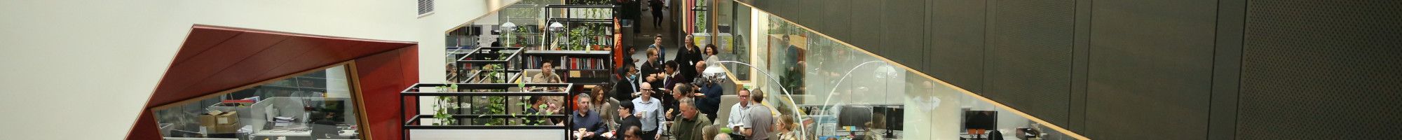 image of staff in strium