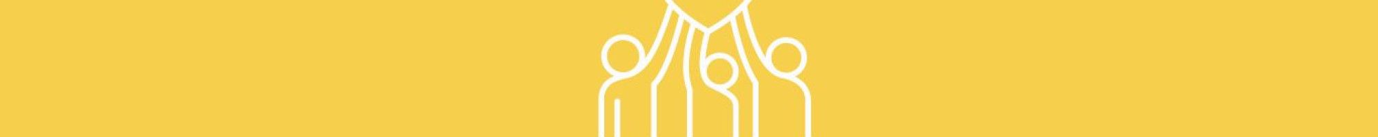 icon on yellow background