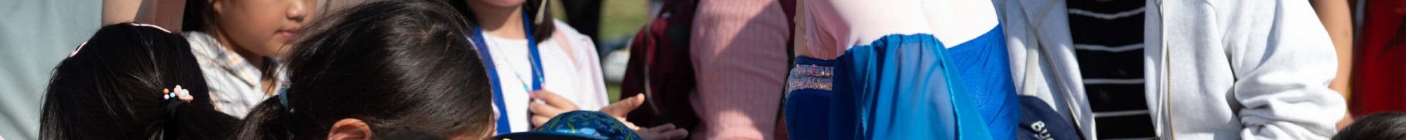 people at a festival