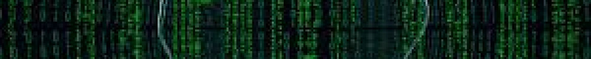 a digital image of a shadowy figure in front of a wall of binary code