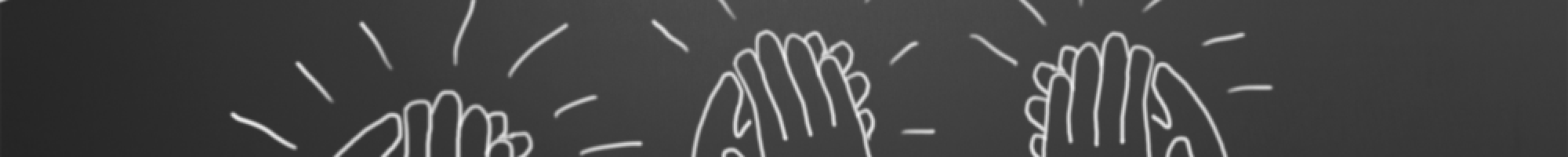 Thumbs up and clapping