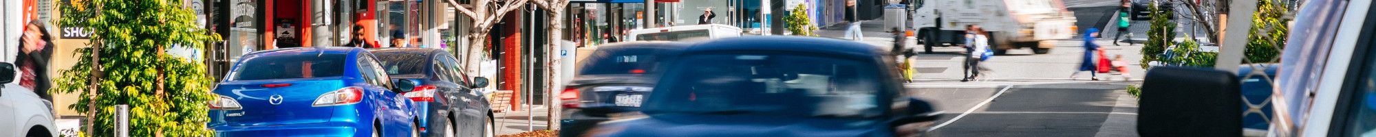 Lonsdale Street cars and road