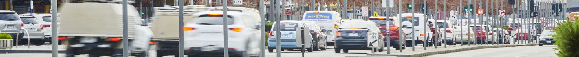 Cars on Lonsdale street