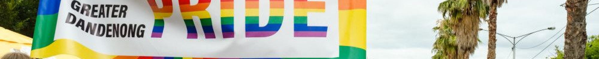 People at a walk for LGBITQA+