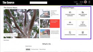 Featured pages on The Source