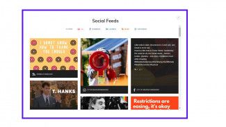 Social Feeds on The Source