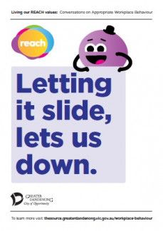 Letting it slide poster