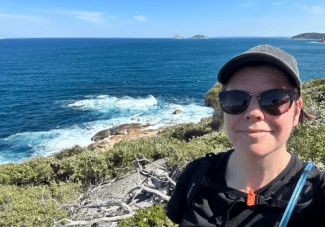 Hiking at Wilson's Prom