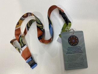 lanyard and tag