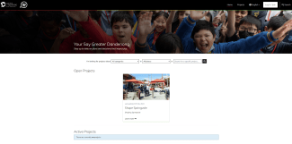 social pinpoint landing page