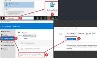 windows 10 manual upgrade instructions