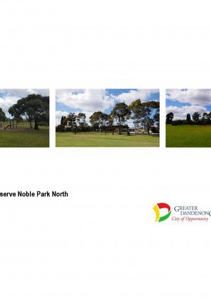 Barry J Powell Reserve Master Plan Cover