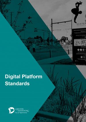 Digital Platform Standards Cover Page